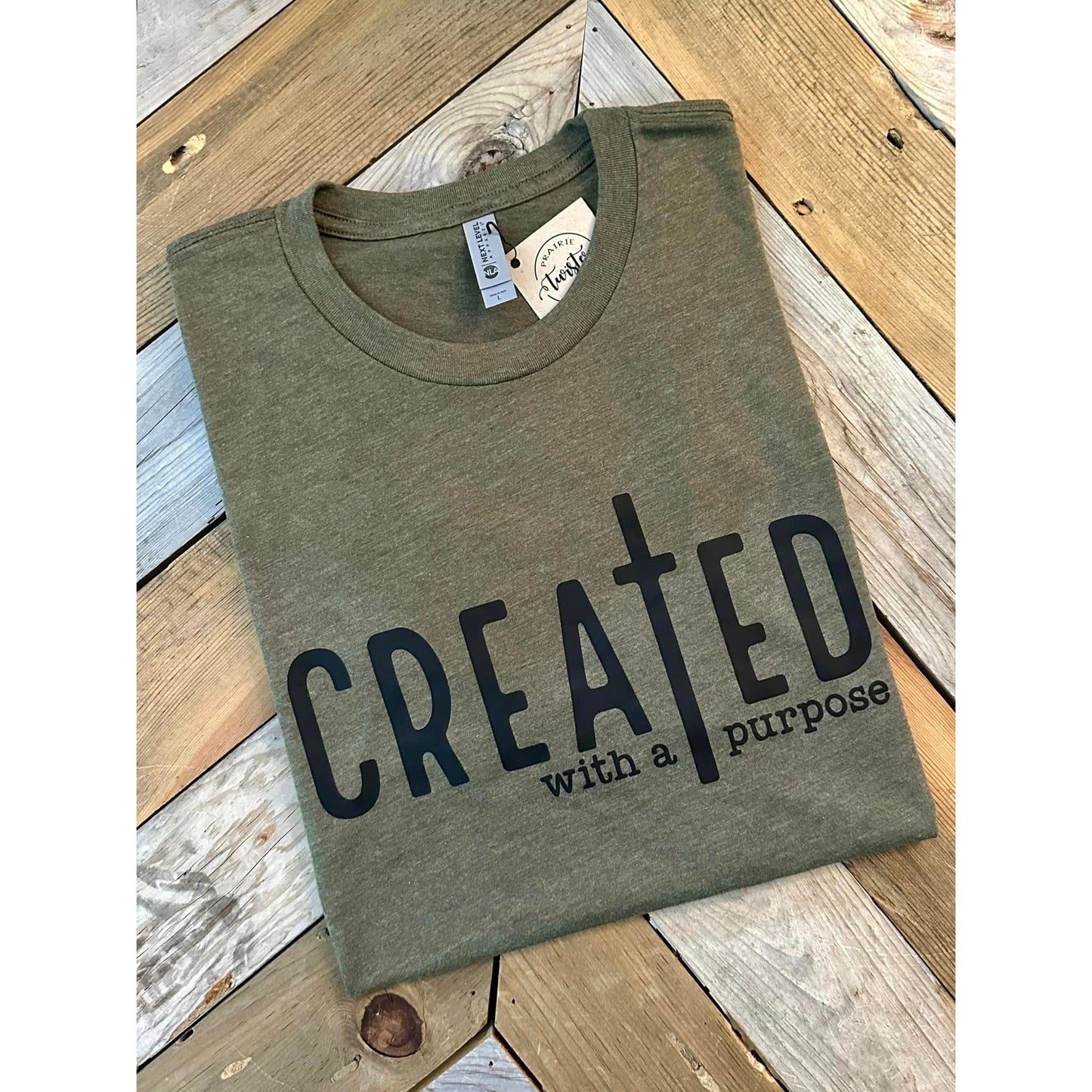 Prairie Twister 701 Created w/ Purpose Tee