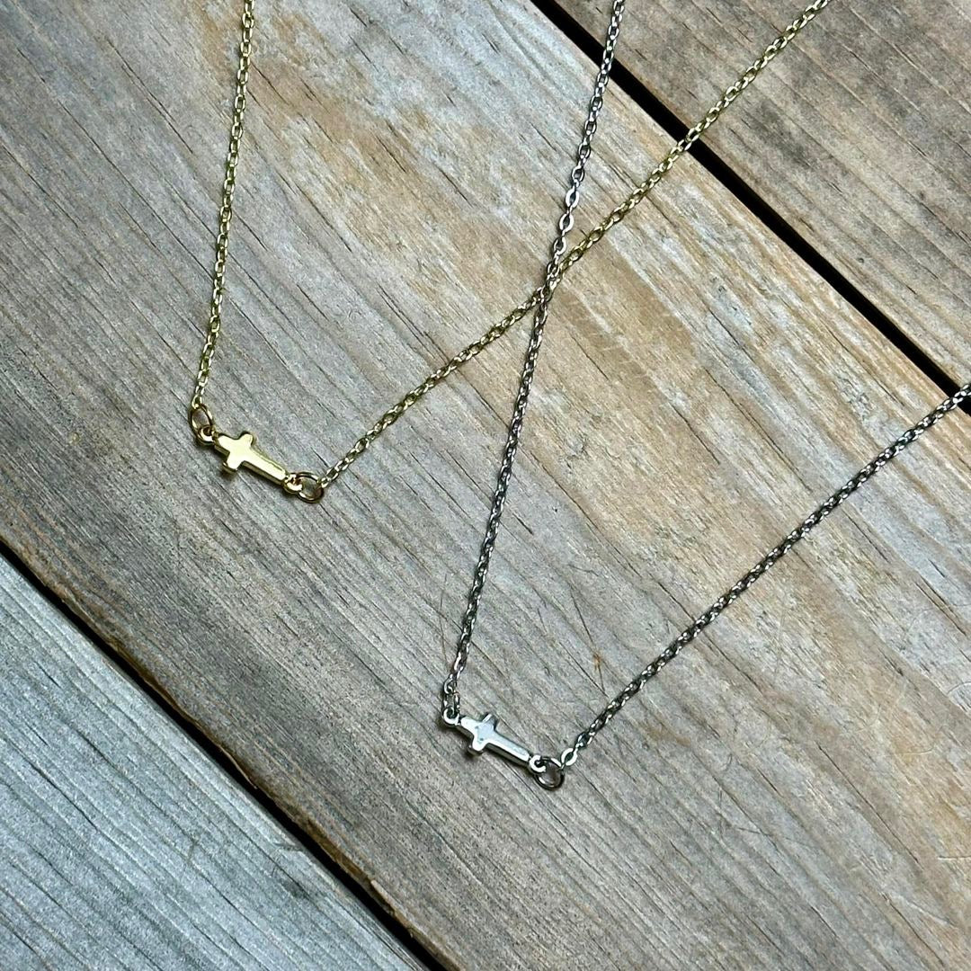 Prairie Twister 701 Cross Necklace