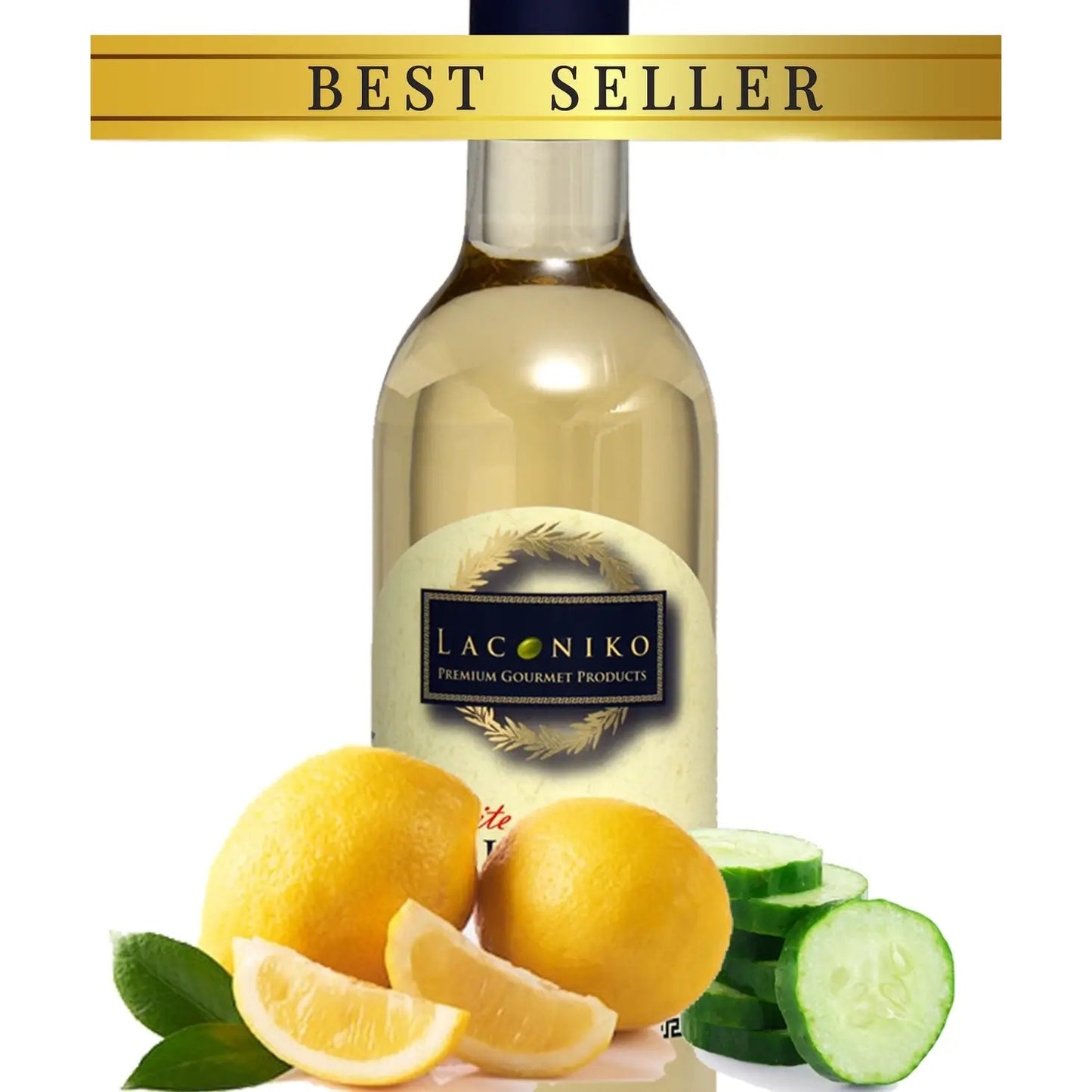 Laconiko Lemon Cucumber White Balsamic Vinegar